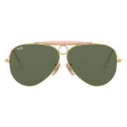 Zonnebril Ray-ban Occhiali da Sole RB3138 001 Shooter Arista G15 Green