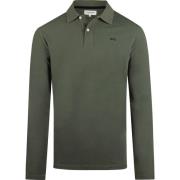 Sweater Mcgregor Long Sleeve Poloshirt Pine Groen