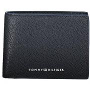 Portemonnee Tommy Hilfiger Heren Bifold Leren Portemonnee Zwart