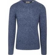 Sweater Dstrezzed Crewneck Per Melange Navy