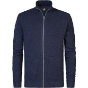 Sweater Petrol Industries Kabelvest Nunam Navy