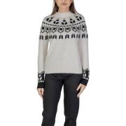 Trui Street One EOS_placed jacquard sweater 302835