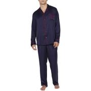 Pyjama's / nachthemden Admas Classic Satijnen pyjama broek shirt