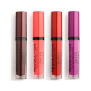 Lipgloss Makeup Revolution Set van 4 Sheer Brilliant Lipglosses - 148 ...