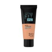 Foundations en Concealers Maybelline New York Fit Me Matte Poreless Fo...