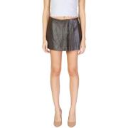 Korte Broek Only ONLAMILI MW FAUX LEATHER SKORT PNT CC 15334313