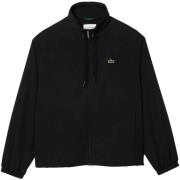 Windjack Lacoste Sportsuit Jacket with Removable Hood Black