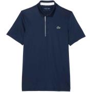 T-shirt Lacoste Regular Fit UV Protect Golf Polo Shirt Navy Blue/White