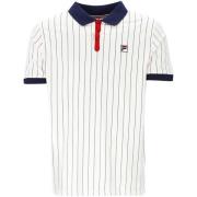 T-shirt Fila BB1 Classic Striped Polo Shirt White/ Navy/ Red