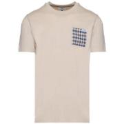 Polo Shirt Lange Mouw Aquascutum ACTIVE CLUB CHECK POCKET T-SHIRT AA_B...