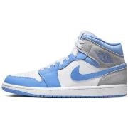 Sneakers Nike Air Jordan 1 Mid University Blue Grey