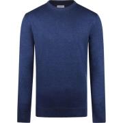 Sweater Mcgregor Trui Merinowol Donkerblauw