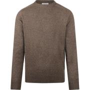 Sweater Mcgregor Trui Lamswol Melange Taupe