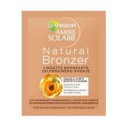 Kwasten Garnier Lingettes Bronzantes Visage Corps Ambre Solaire