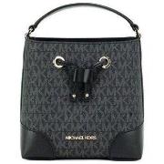 Handtas MICHAEL Michael Kors Jet Set Charms Medium Bucket Bag Zwart