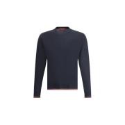 Sweater Gucci Wollen trui met geribbelde ronde hals en ed banden