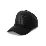 Hoed EAX AX Logo Baseball Cap Zwart