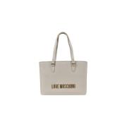 Handtas Love Moschino Polyethyleen handtas met grote capaciteit