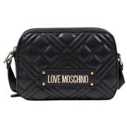 Handtas Love Moschino Polyethyleen handtas in strak design