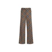 Broek Burberry Wollen broek 8038426 geruite