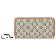 Portemonnee Gucci GG Marmont Ritssluiting Portemonnee Beige