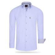 Overhemd Cappuccino Italia Regular Fit Overhemd Baby Blue