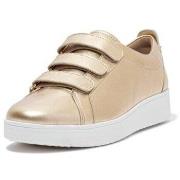 Lage Sneakers FitFlop RALLY II METALLIC ADJUSTABLE SNEAKERS PLATINO