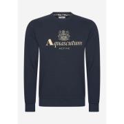 Trui Aquascutum Active big logo sweatshirt