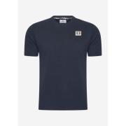 T-shirt Aquascutum Active club check patch t-shirt