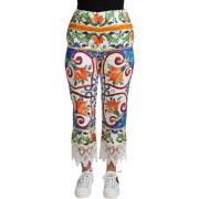 Broek D&amp;G Dolce Gabbana Majolica Print Broek