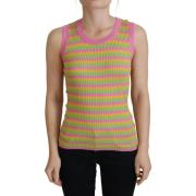 Overhemd D&amp;G Geribbelde gebreide tanktop TSH8073