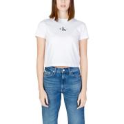 T-shirt Korte Mouw Calvin Klein Jeans MONOLOGO BABY J20J223113