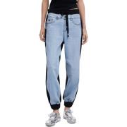 Jeans Desigual Tweekleurige denim jeans casual stijl