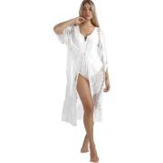 Pareo Admas Halflange strandcaftan Flower