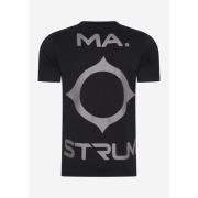 T-shirt Ma.strum Oversized back logo print tee