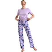 Pyjama's / nachthemden Lisca Pyjama broek t-shirt slipe mouwen Flowers...