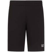 Korte Broek Ea7 Emporio Armani Core Identity Bermuda Shorts Black