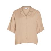 Blouse Vila Noos Pricil Shirt - Sesame