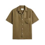 Overhemd Lange Mouw Portuguese Flannel Dogtown Shirt - Olive