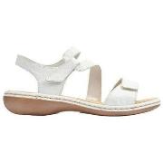 Sandalen Rieker MASSA 80 - BLANC 659C7