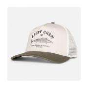 Pet Salty Crew Wahoo stamp retro trucker