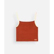 T-shirt Korte Mouw Oxbow Tanktop van jacquardbreisel ELOM