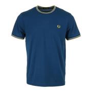 T-shirt Korte Mouw Fred Perry Twin Tipped T-Shirt