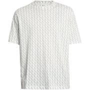 T-shirt Korte Mouw EAX T-shirt met logopatroon