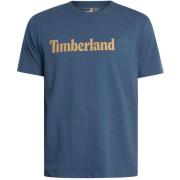 T-shirt Korte Mouw Timberland Lineair logo-T-shirt