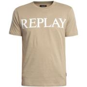 T-shirt Korte Mouw Replay Groot merk grafisch T-shirt