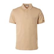 T-shirt No Excess Polo Linnen Beige