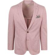 Blazer Suitable Colbert Face Print Rood