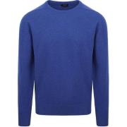 Sweater William Lockie O Lamswol Blauw