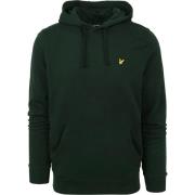 Sweater Lyle And Scott Hoodie Donkergroen